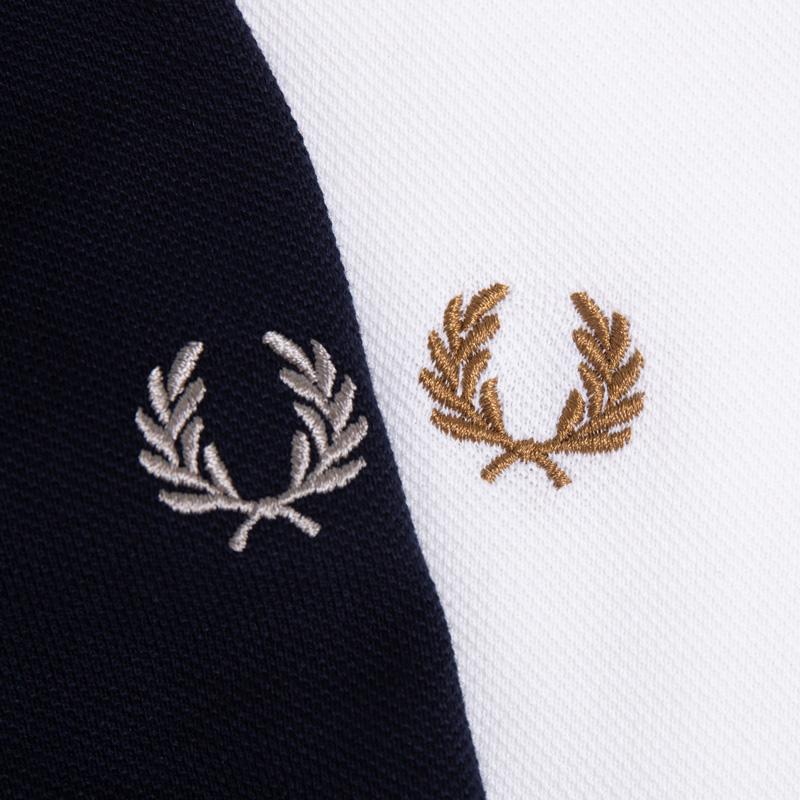 FRED PERRY（フレッドペリー） レース テープ ピケ Tシャツ レディース