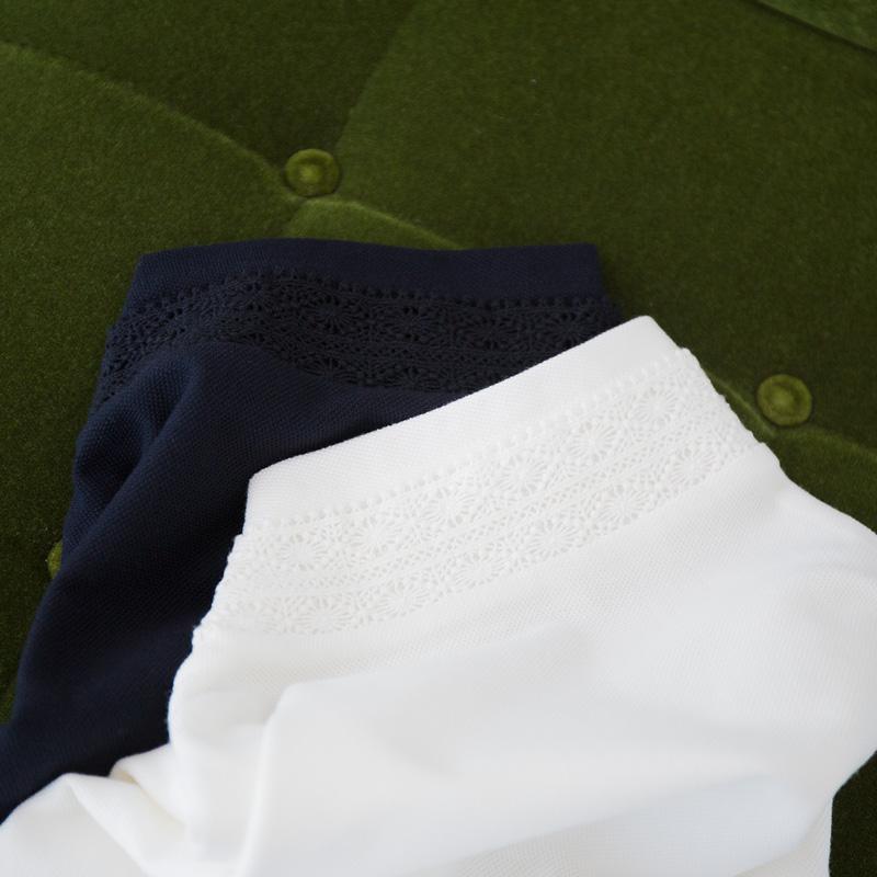 FRED PERRY（フレッドペリー） レース テープ ピケ Tシャツ レディース