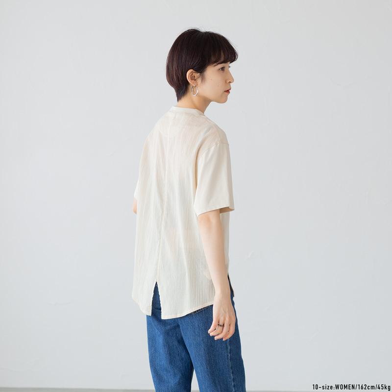 FRED PERRY（フレッドペリー） シアー パネル Tシャツ FRED PERRY
