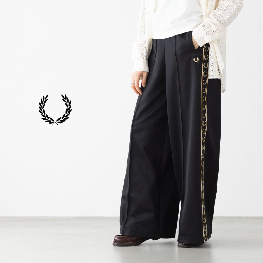 FRED PERRY（フレッドペリー） ジャージ テープド ワイド トラック