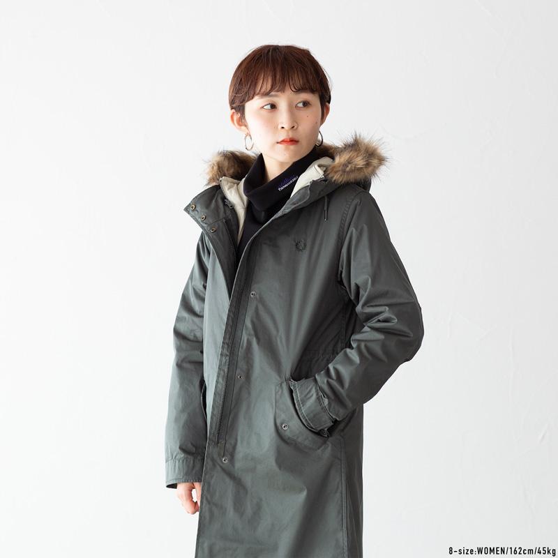 FRED PERRY フレッドペリー レディース モッズコート 2023FW FRED PERRY フレッドペリー レディース モッズコート 2023FW