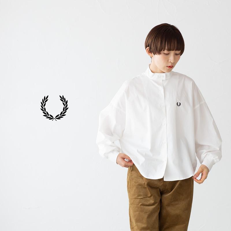 FRED PERRY フレッドペリー ウーブン シャツ F8699 レディース バンド 
