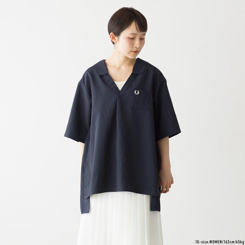 fred perry ショートスリーブシャツ FRED PERRY フレッドペリー レディース ショート スリーブ