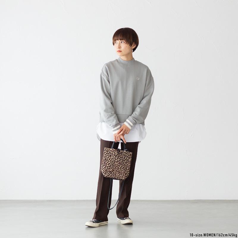 フレッドペリー トリム スウェットシャツ FRED PERRY G6121 FRED PERRY フレッドペリー レディース ニット トリム