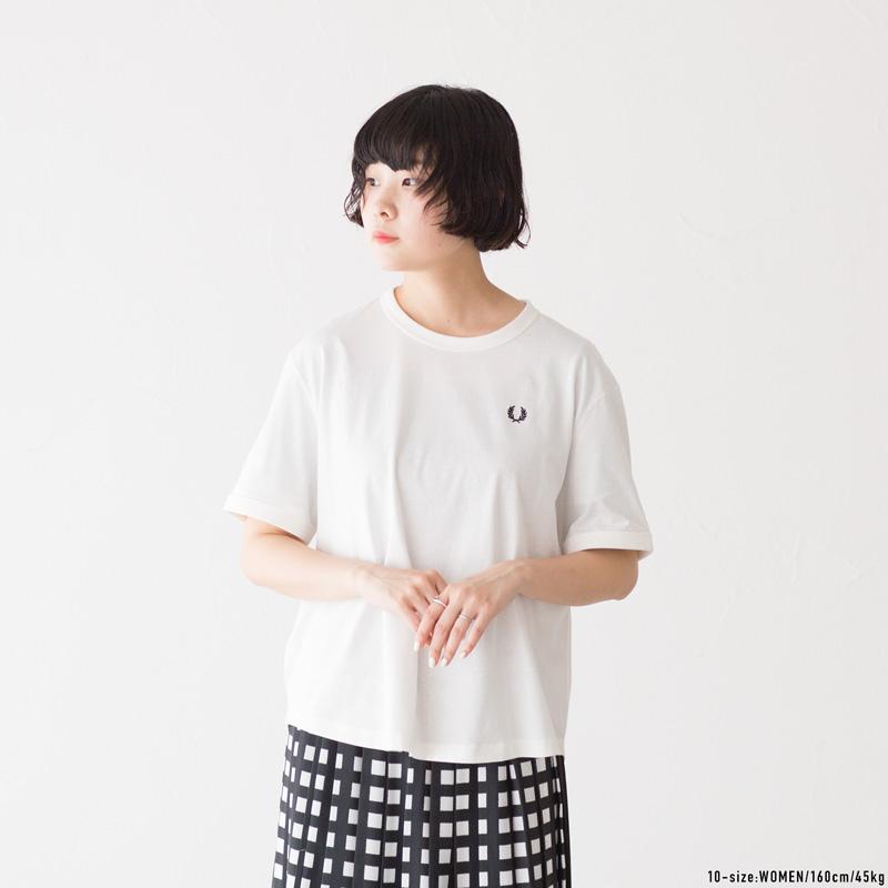 FRED PERRY フレッドペリー フィッシュテール ヘム Tシャツ