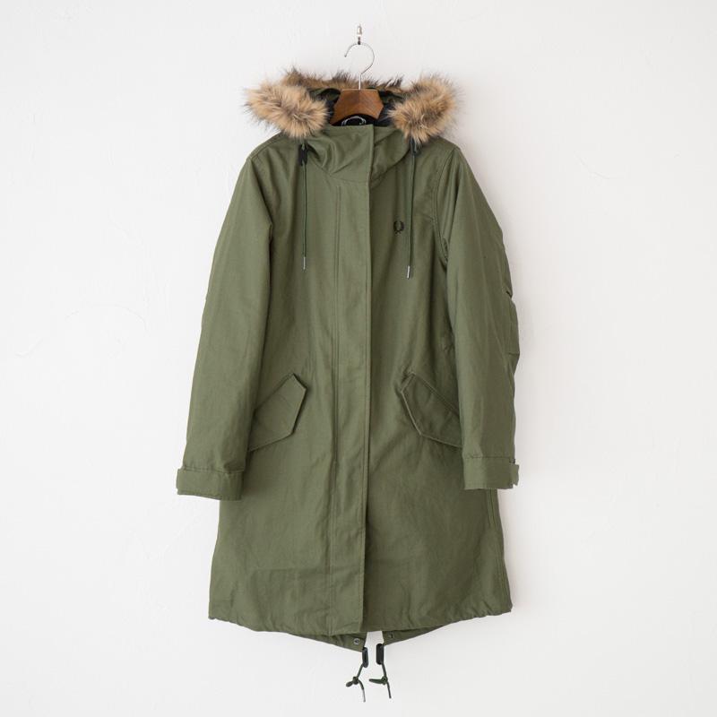 ☆美品☆【フレッドペリー/モッズコート】カーキ　大きいサイズ 楽天市場】フレッドペリー モッズコート FRED PERRY M-51 ジップ