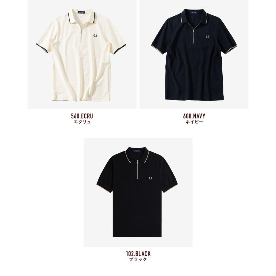 FRED PERRY（フレッドペリー） ポロシャツ クレープ ピケ M7729/M2383