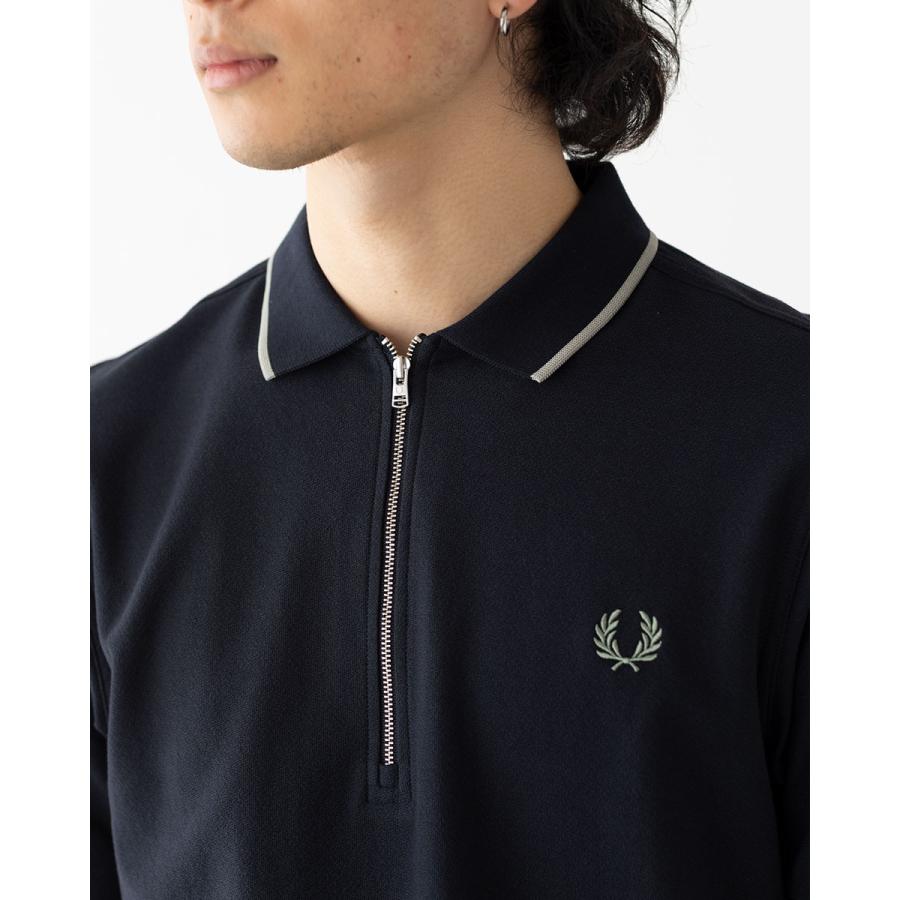 FRED PERRY（フレッドペリー） ポロシャツ クレープ ピケ M7729/M2383