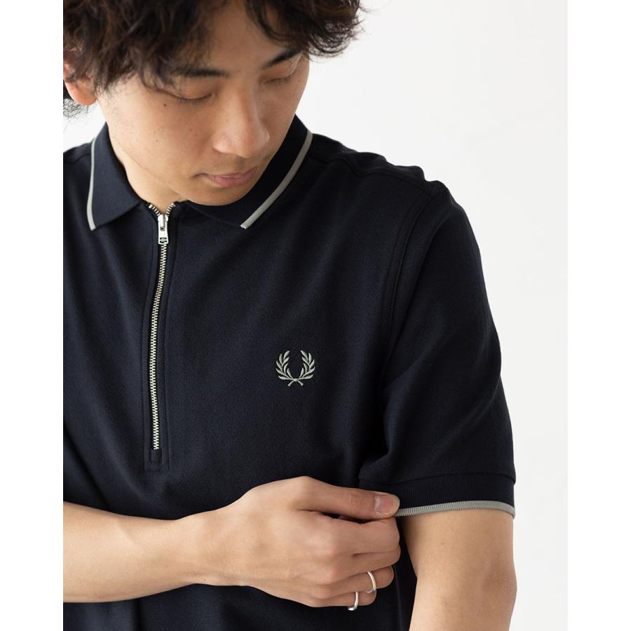 FRED PERRY（フレッドペリー） ポロシャツ クレープ ピケ M7729/M2383