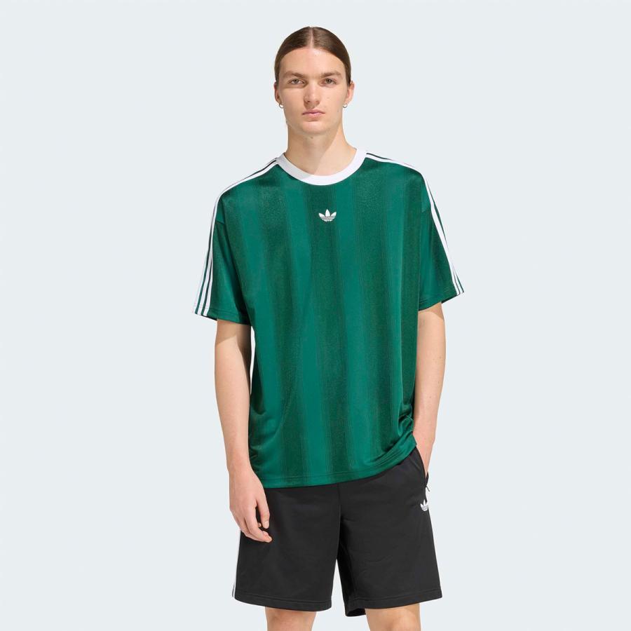未使用級　アディダス アディカラー ゲーム Tシャツ グリーン 2XL 中古・古着通販】adidas (アディダス) ゲームシャツ グリーン