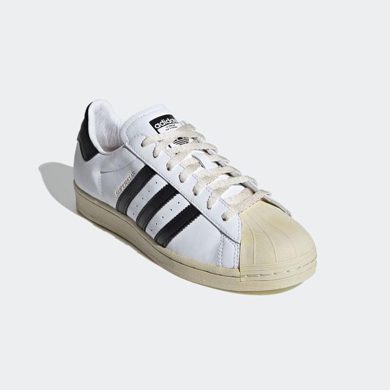 靴 adidas superstar FV2831 adidas Superstar White Black Aged Sole Men's - FV2831 - US