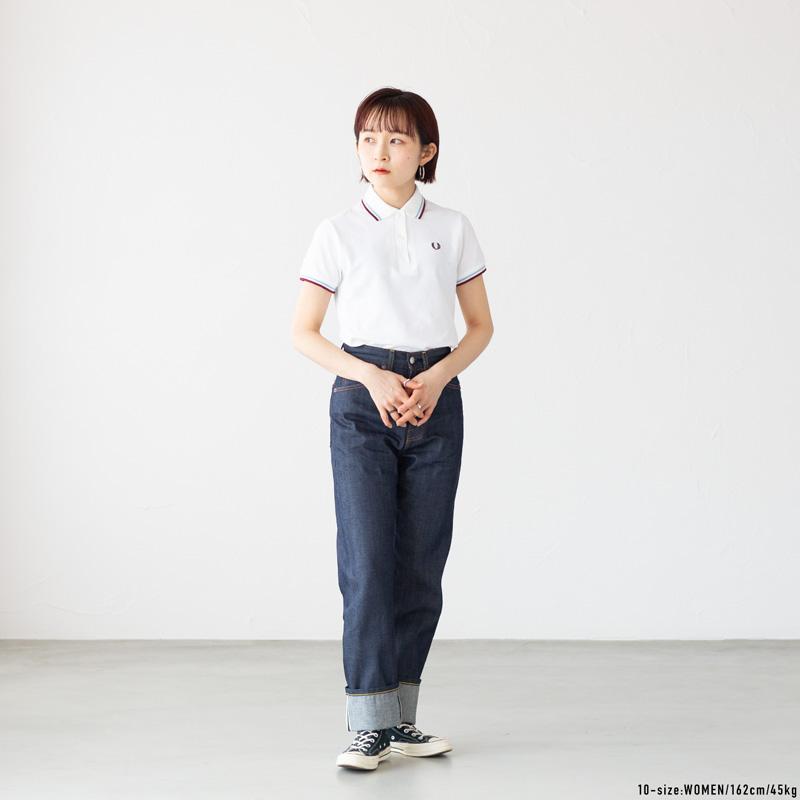 FRED PERRY フレッドペリー ポロシャツ レディース G12 英国製 FRED PERRY フレッドペリー ポロシャツ レディース G12 英国製