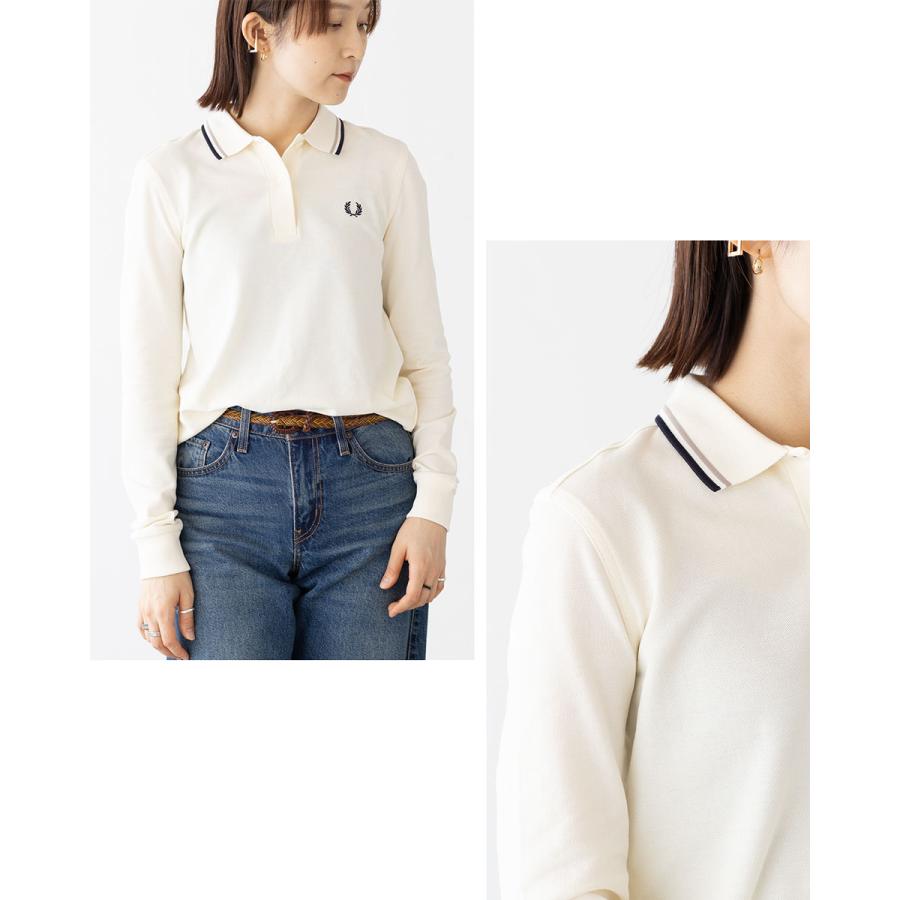 日本製 フレッドペリー ×ビームス別注長袖ポロシャツ オーバーサイズ L 鹿の子 FRED PERRY（フレッドペリー） 長袖ポロシャツ メンズ レディース ユニ