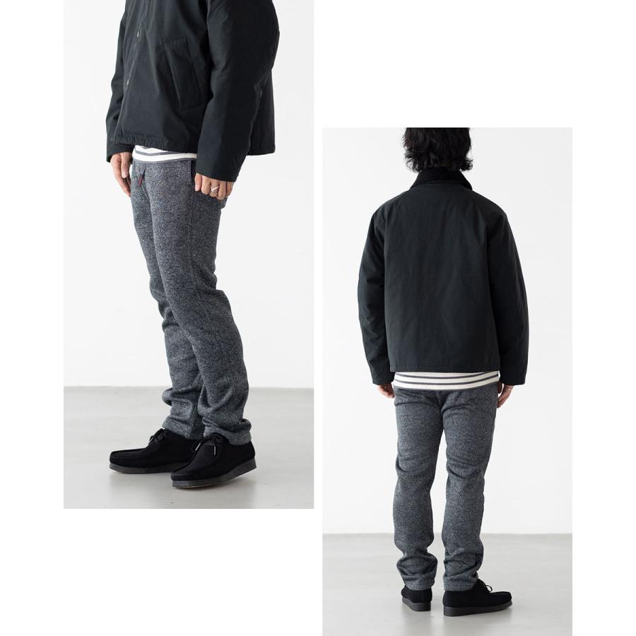 グラミチ ボンディング ニット フリース NNパンツ クロップド Gramicci G2FM-P017 メンズ 防寒パンツ ニューナローパンツ_4