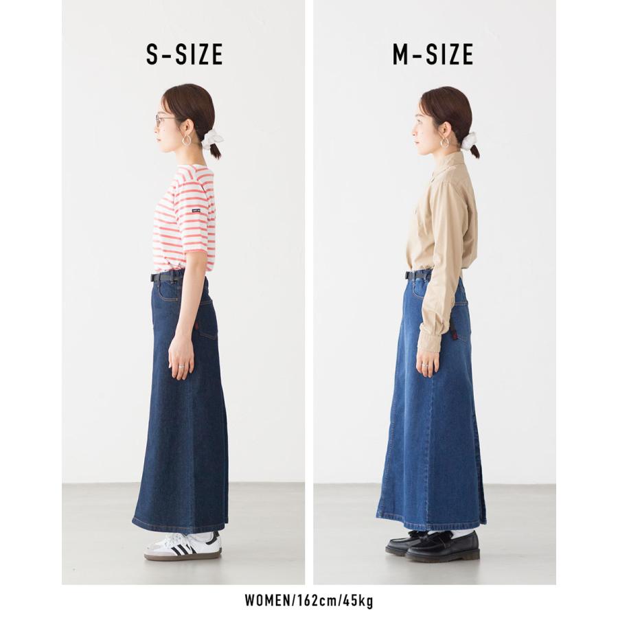 GRAMICCI グラミチ ストレッチ デニム Aラインスカート Gramicci GRAMICCI グラミチ ストレッチ デニム Aラインスカート Gramicci