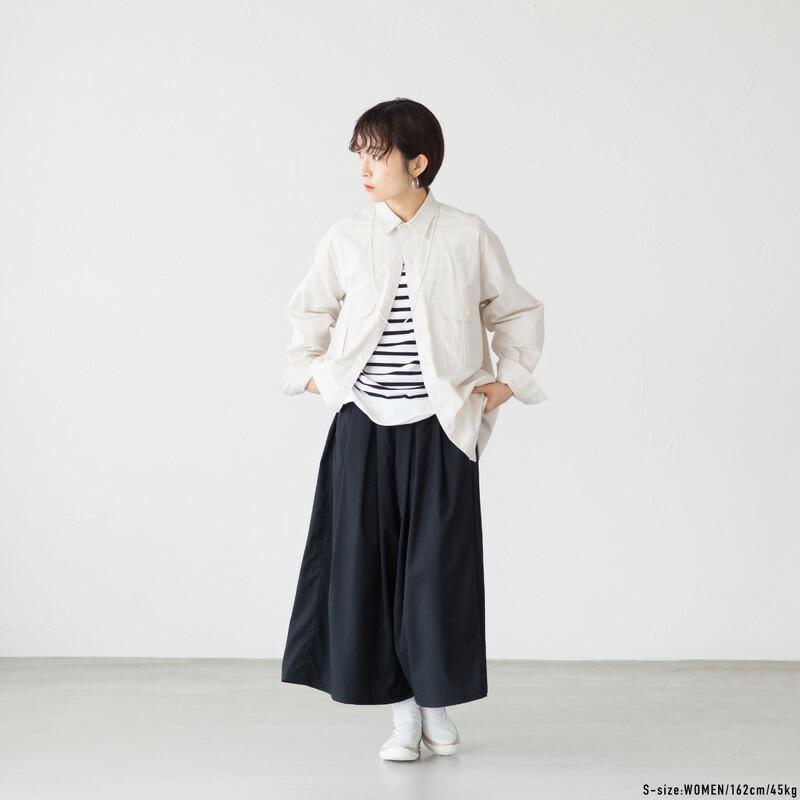 グラミチ Gramicci ストレッチ ギャバジン フレアパンツ GLP4-FJP08 レディース ワイドパンツ_7
