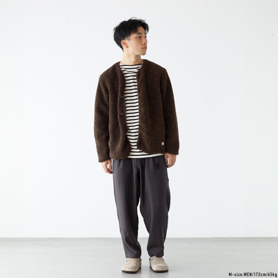 Gramicci（グラミチ） ウール ライク ワイド テーパードパンツ