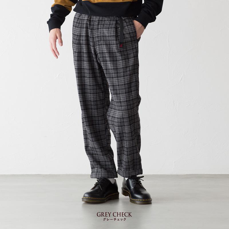 GRAMICCI（グラミチ） ウールブレンド タック テーパードパンツ GMP