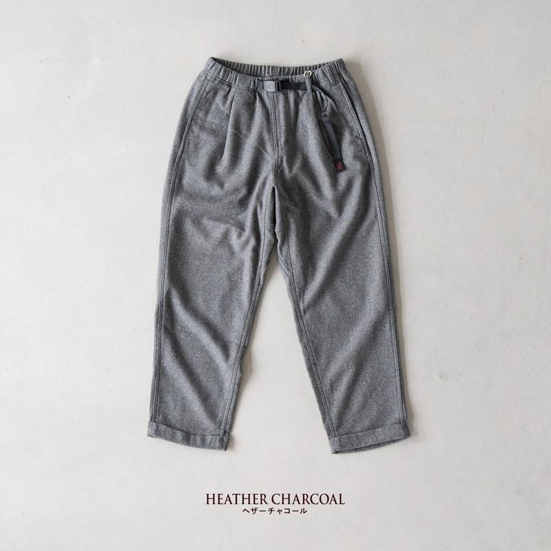 GRAMICCI（グラミチ） ウールブレンド タック テーパードパンツ GMP