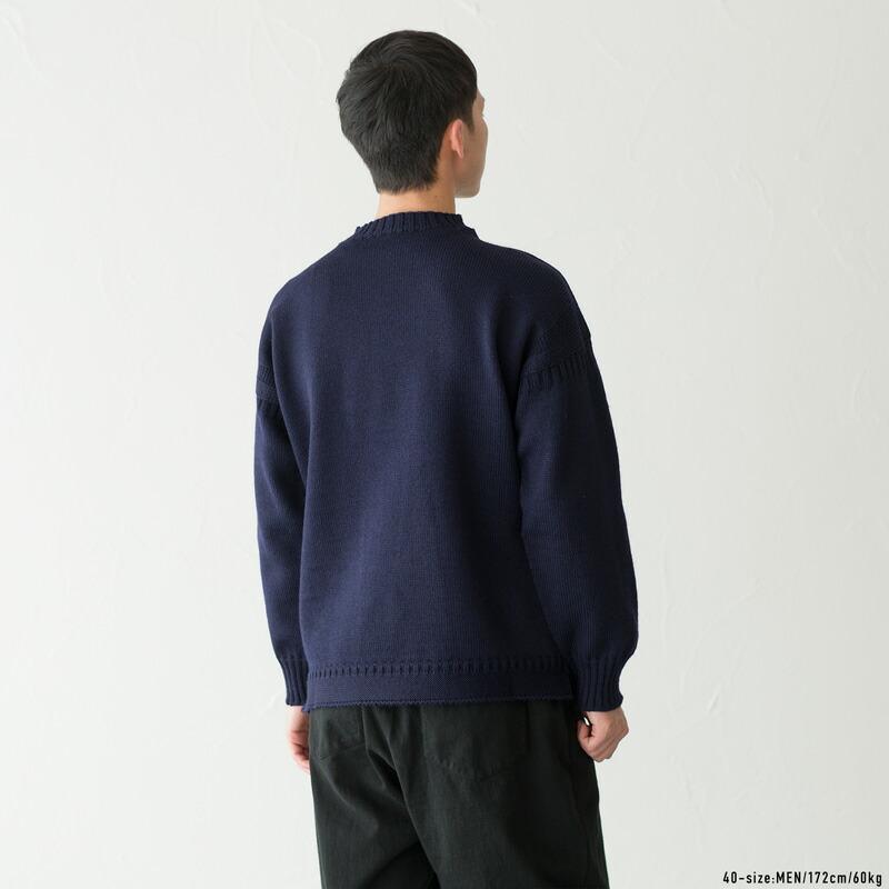 英国製】 ガンジーウーレンズ ガンジーセーター GUERNSEY WOOLLENS