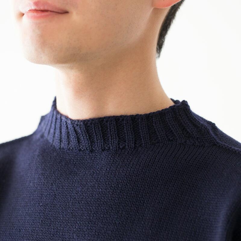英国製】 ガンジーウーレンズ ガンジーセーター GUERNSEY WOOLLENS