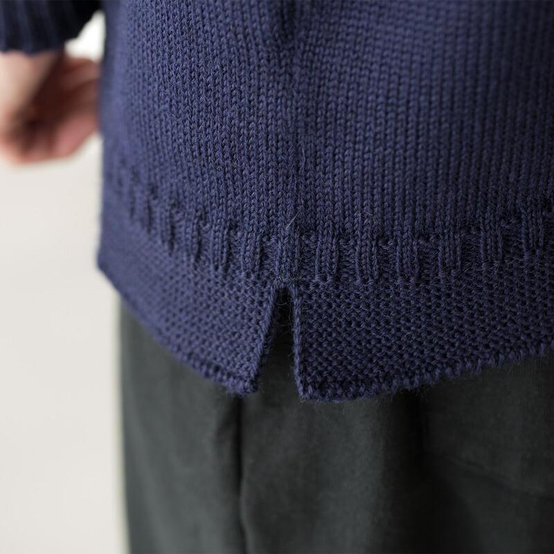 英国製】 ガンジーウーレンズ ガンジーセーター GUERNSEY WOOLLENS