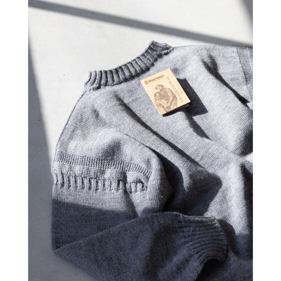 英国製】 ガンジーウーレンズ ガンジーセーター GUERNSEY WOOLLENS