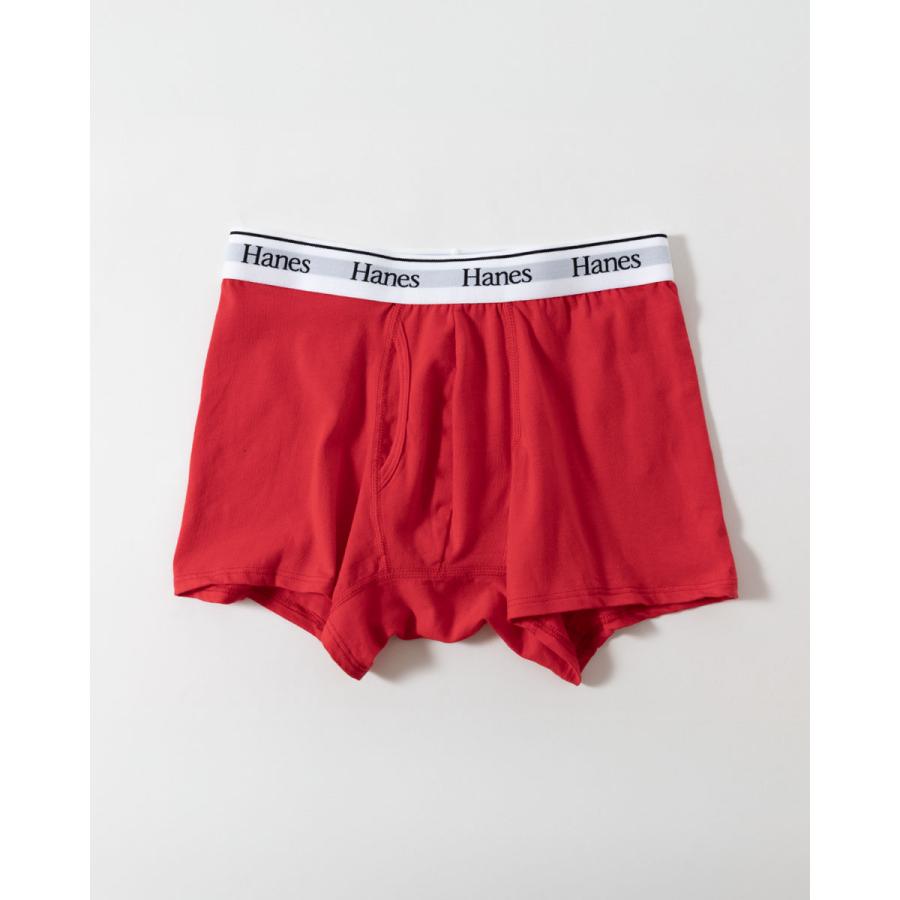 Hanes（ヘインズ） 赤いパンツ ボクサーブリーフ アンダーウエア 赤