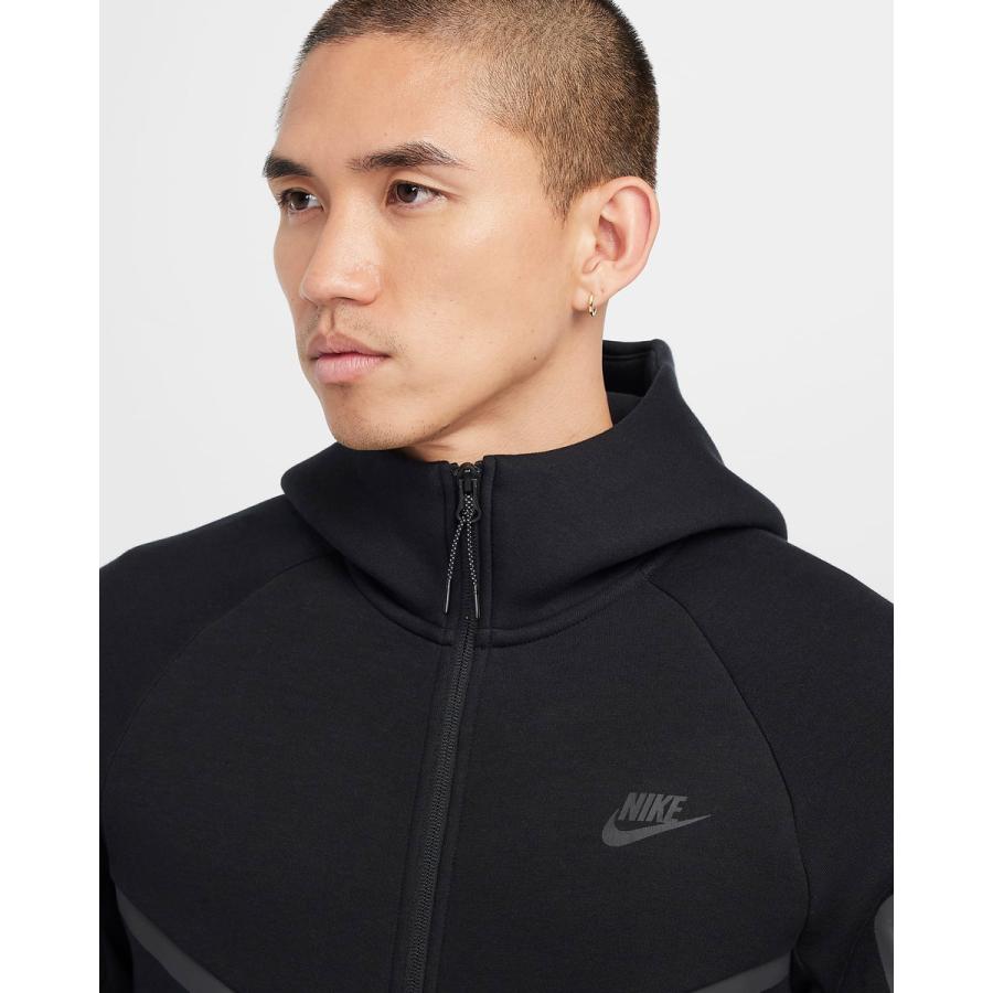 ナイキ Nike スポーツウェア テック フリース ウィンドランナー　ブラック NIKE公式】ナイキ テック メンズ フルジップ ウィンドランナー