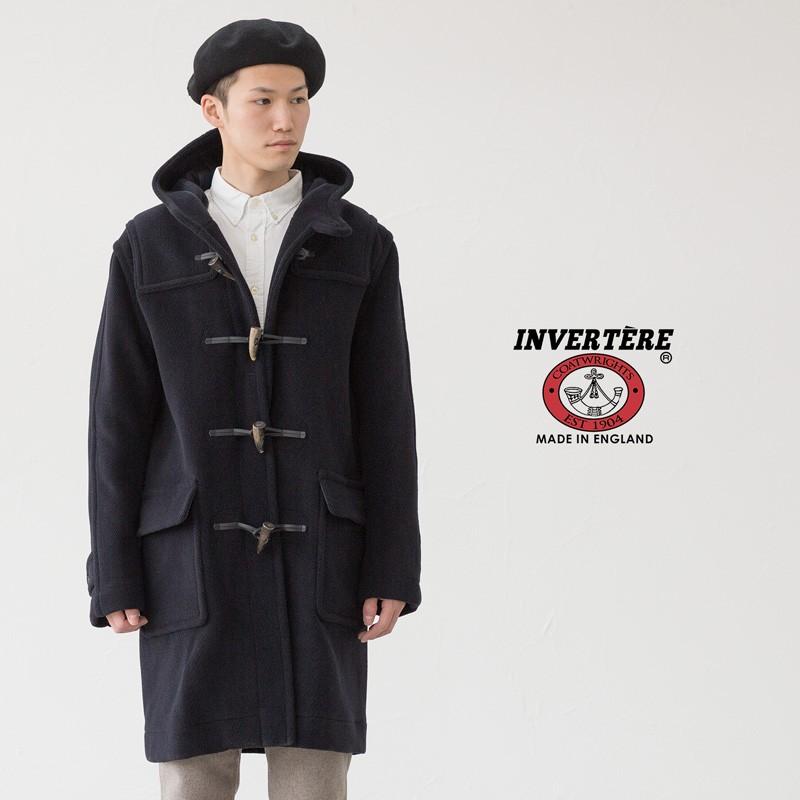 インバーティア 英国製 ニュートンアボット ロング ダッフルコート Invertere Iv1je ジョシュアエリス ヘリンボーン Iv Long Newtonabbot ココチヤ 通販 Yahoo ショッピング
