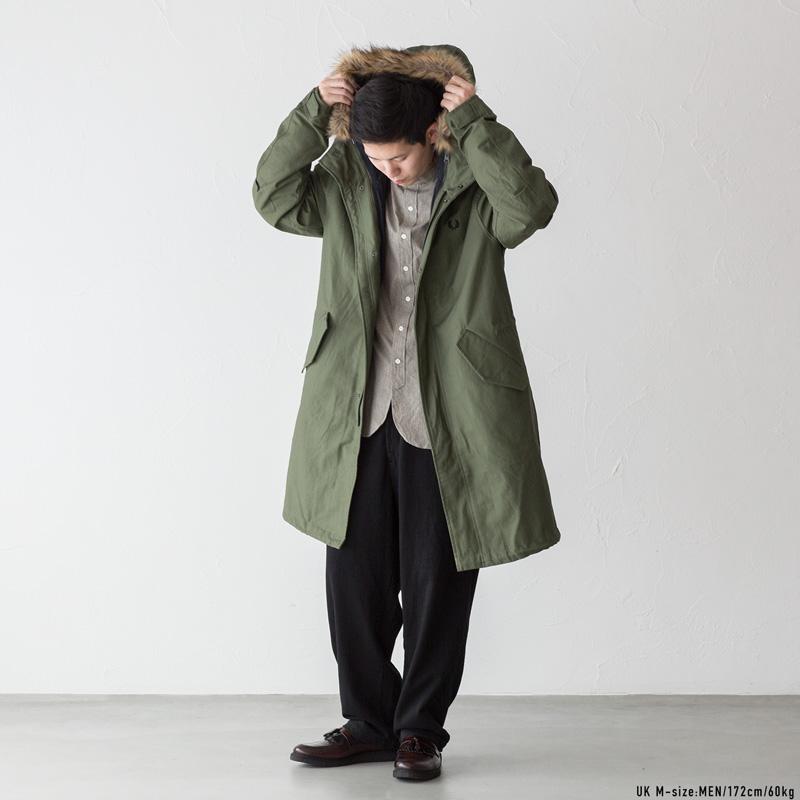 FRED PERRY フレッドペリー モッズコート J4569 メンズ FRED PERRY フレッドペリー モッズコート J4569 メンズ