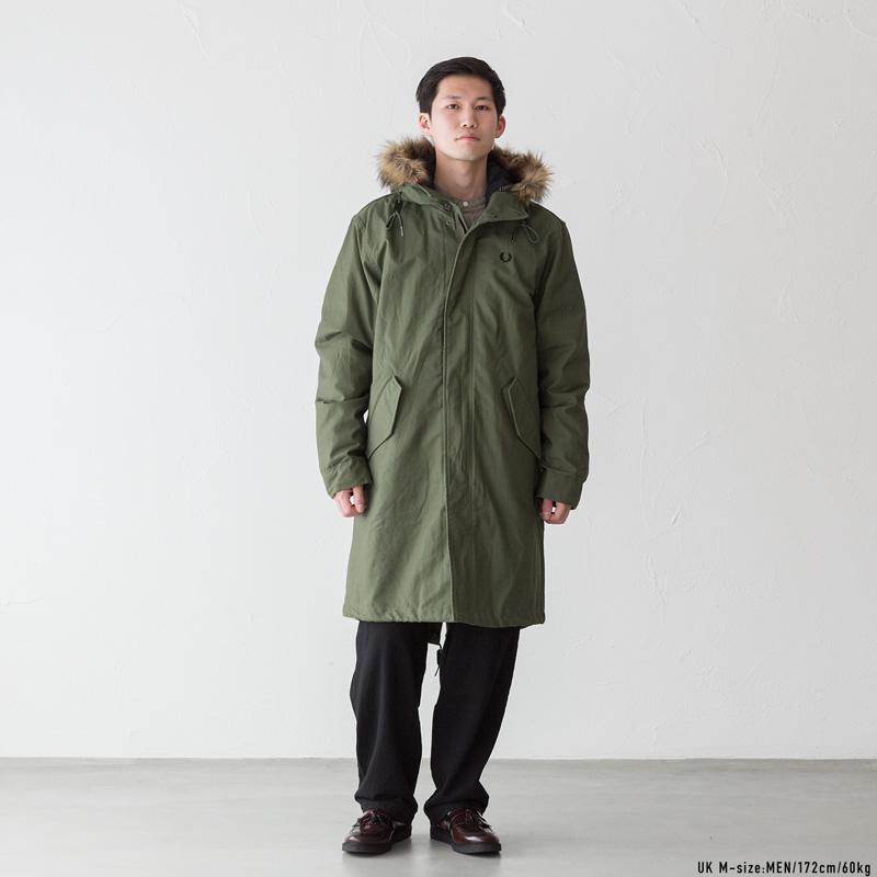 FRED PERRY フレッドペリー モッズコート J4569 メンズ FRED PERRY フレッドペリー モッズコート J4569 メンズ