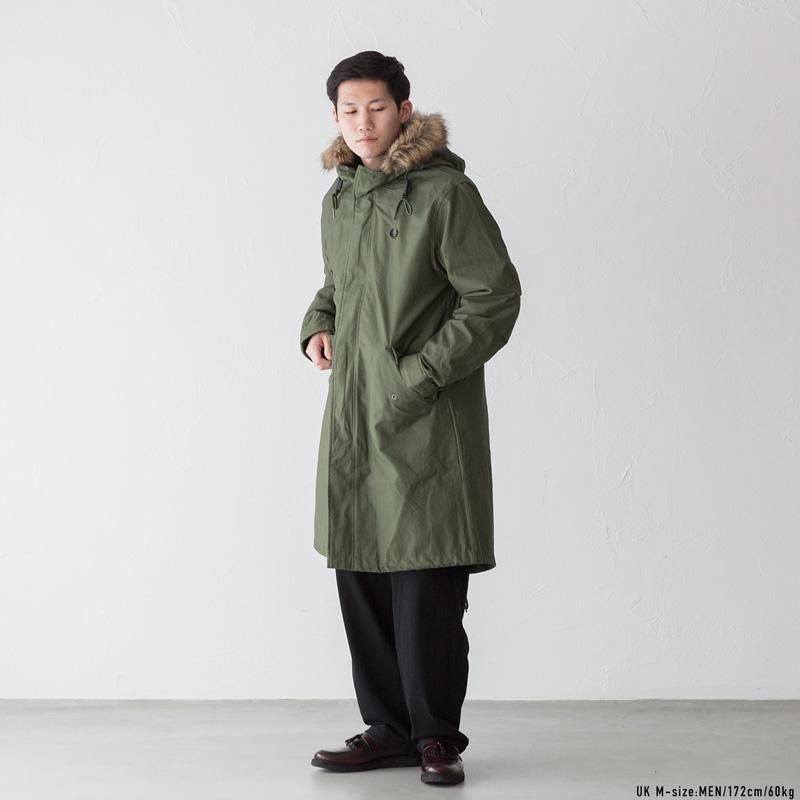 FRED PERRY フレッドペリー モッズコート J4569 メンズ FRED PERRY フレッドペリー モッズコート J4569 メンズ