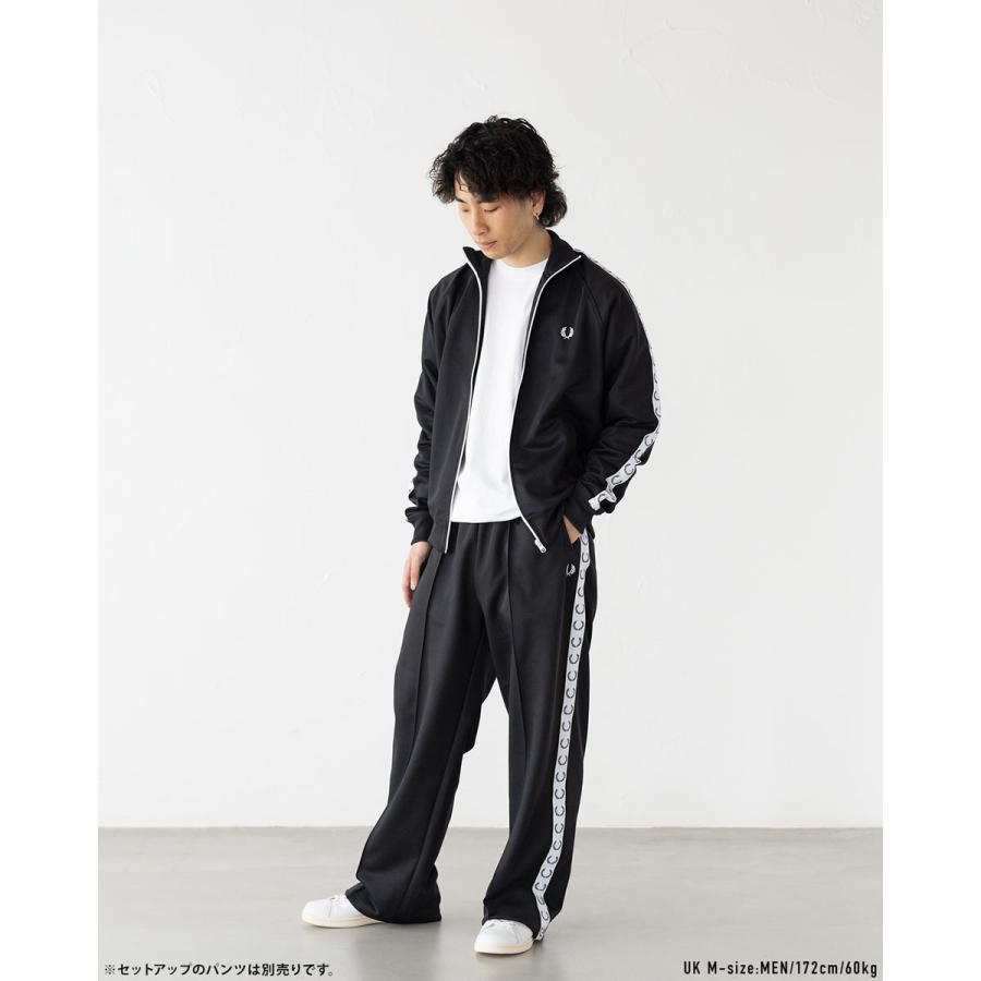 FRED PERRY（フレッドペリー） ジャージ テープド トラックジャケット