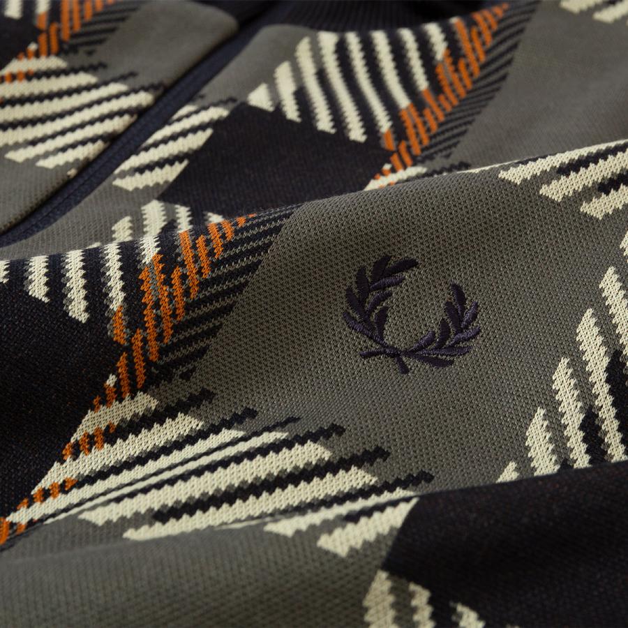 FRED PERRY（フレッドペリー） ジャージ グリッチ タータン トラック