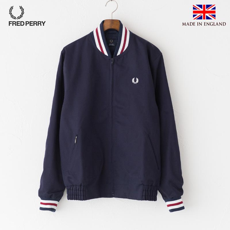 フレッドペリー 英国製 テニス ボンバージャケット FRED PERRY