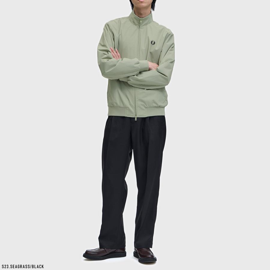FRED PERRY ザ ブレンサム ジャケット　ナイロンジャケット　人気　黒 FRED PERRY フレッドペリー ブレンサムジャケット｜BORN FREE ONLINE SHOP