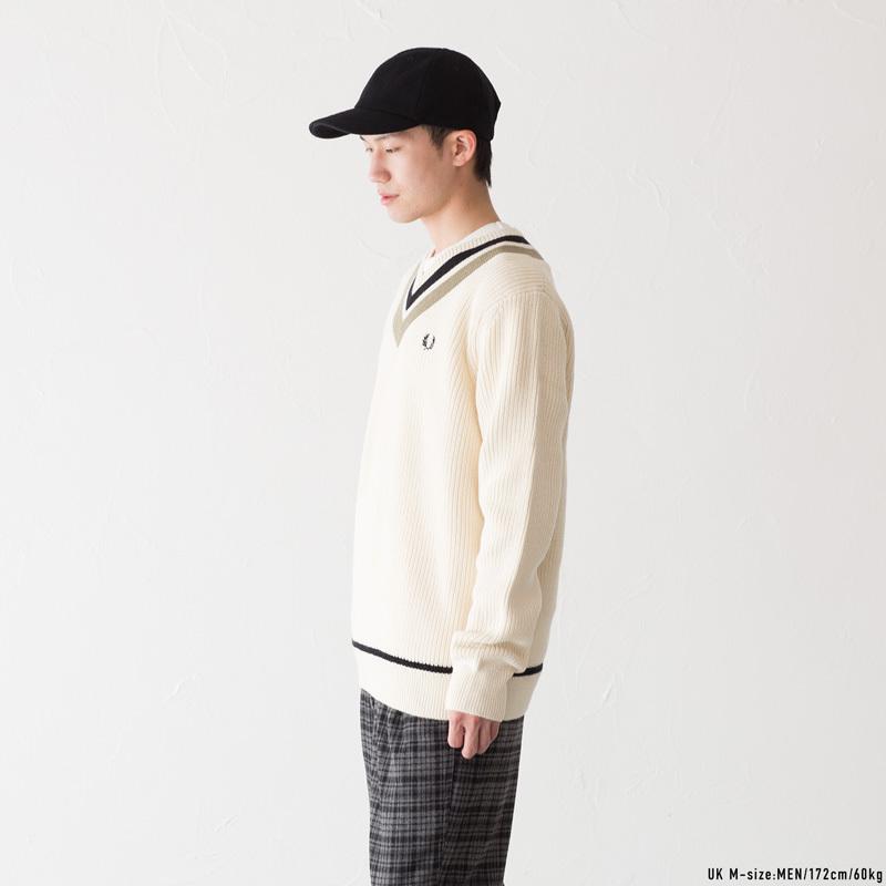 FRED PERRY フレッドペリー チルデン セーター K2544 ストライプ
