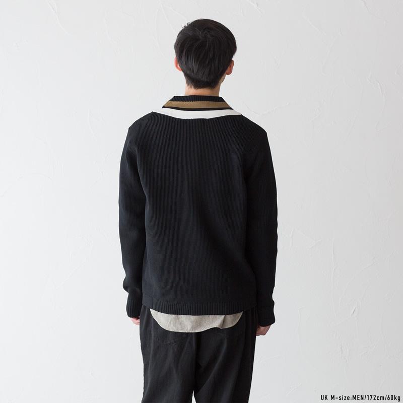 フレッドペリー チルデン セーター K4536 ストライプド Vネック ジャンパー Striped V-Neck Jumper｜cocochiya｜06