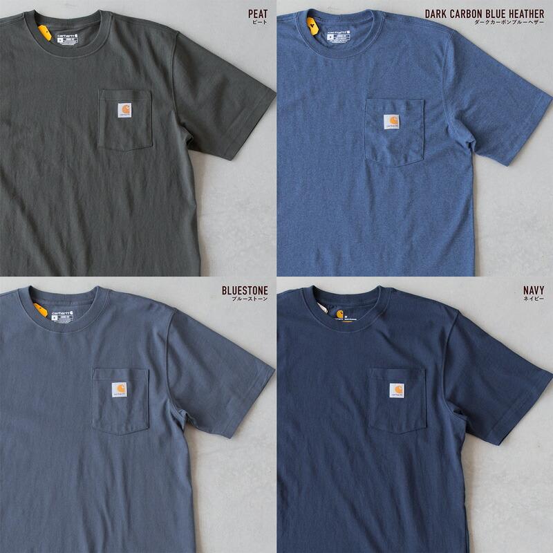 Carhartt カーハート Tシャツ ポケット付き ヘビーウエイト Carhartt カーハート Tシャツ ポケット付き ヘビーウエイト