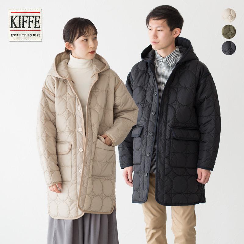 KIFFE キッフェ ジオメトリック キルト コート KF212NQ25020 KIFFE キッフェ ジオメトリック キルト コート KF212NQ25020