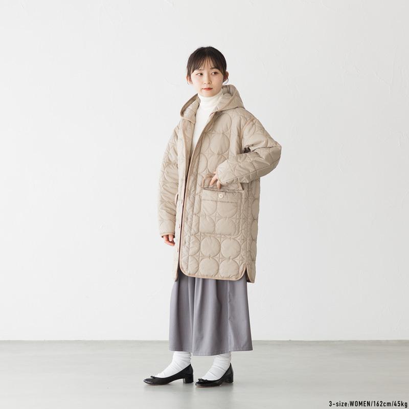 KIFFE（キッフェ） ジオメトリック キルト コート KF212NQ25020 メンズ