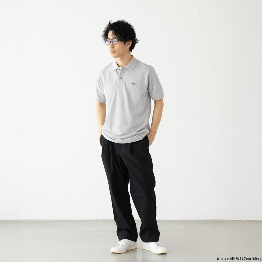 ラコステ LACOSTE ポロシャツ L1212 クラシックフィット メンズ レディース ビジネス 日本製 国内正規品 【大きいサイズ4XLまで展開】の画像