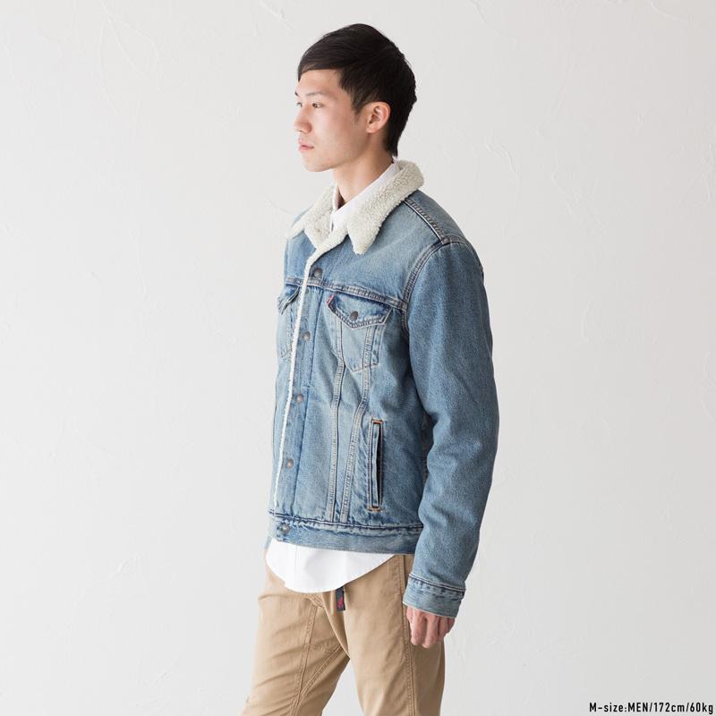 Levi's（リーバイス） シェルパ トラッカージャケット 16365 メンズ G