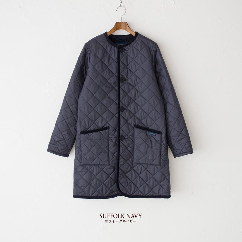 LAVENHAM ラベンハム ロングライン ラウンドカラー コート LAVENHAM ラベンハム ロングライン ラウンドカラー コート