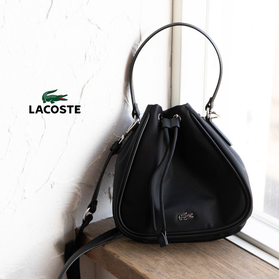 LACOSTE（ラコステ） デイ イン L 巾着 バケットバッグ LACOSTE