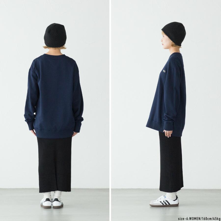 ラコステ プレミアムコットン クルーネック スウェット LACOSTE SH100LJ/SH6913 メンズ レディース トレーナー | LACOSTE | 18