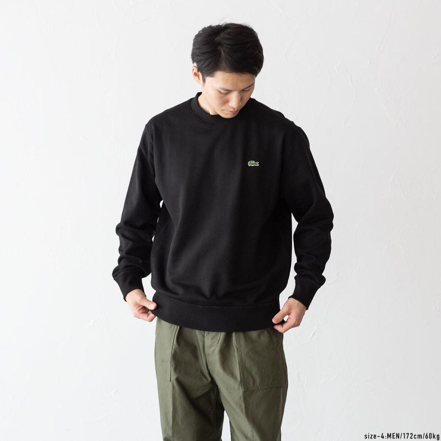 ラコステ プレミアムコットン クルーネック スウェット LACOSTE SH100LJ/SH6913 メンズ レディース トレーナー | LACOSTE | 10