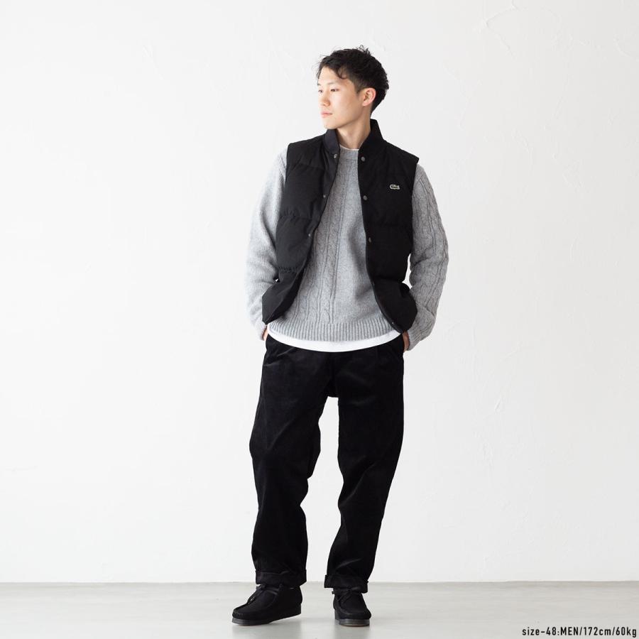 LACOSTE ラコステ コットンピケ 鹿の子 ダウンベスト BH101LJ-99 LACOSTE ラコステ コットンピケ 鹿の子 ダウンベスト BH101LJ-99
