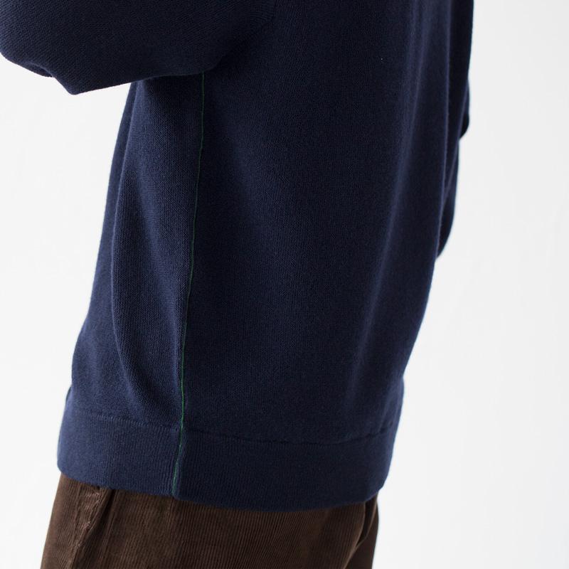 LACOSTE ラコステ ガーター編み Vネック カーディガン AH0397L LACOSTE ラコステ ガーター編み Vネック カーディガン AH0397L